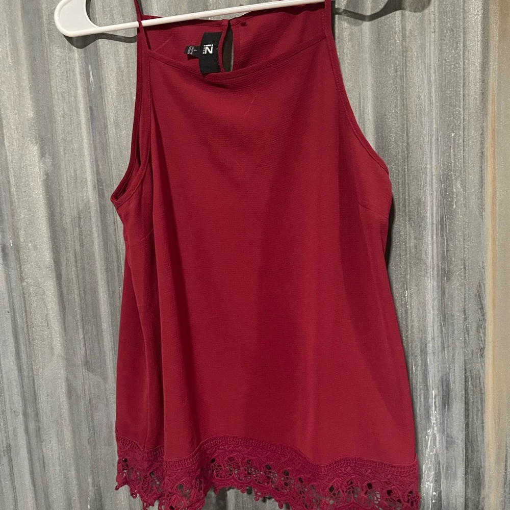 Lace tank